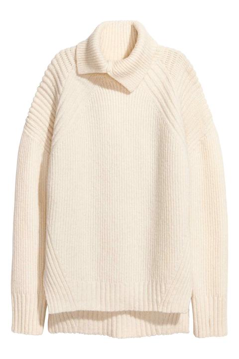 Pullover A Collo Alto Oversize