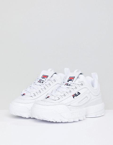 Fila Disruptor Trainers In White from 