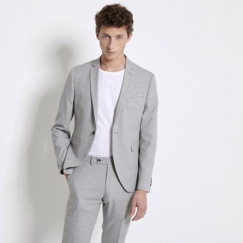 Veste De Costume Homme Gris From Devred On 21 Buttons