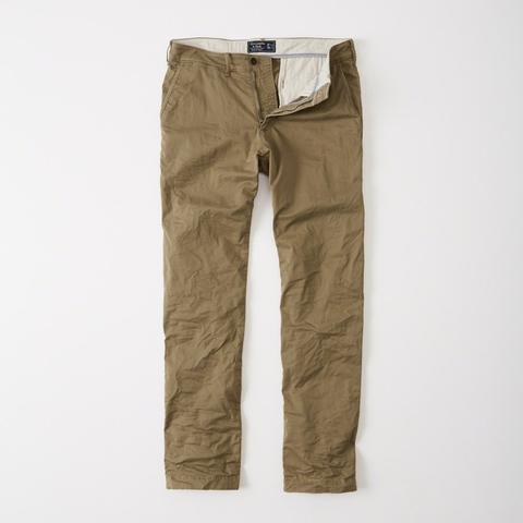 abercrombie and fitch straight pants