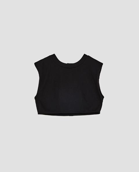 Crop Top Spalline