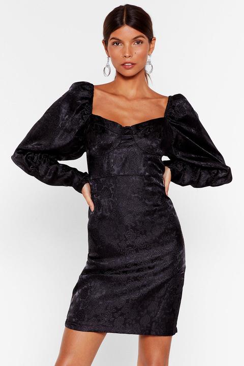 Dressing Gown Bustier En Jacquard Jacques A Dit C'est Ta Soirée - Noir - 32, Noir