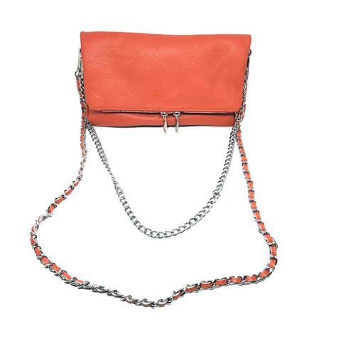 Bolso 'zic Leather' - Naranja