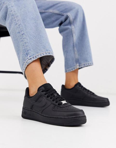 Nike - Air Force 1'07 - Baskets - Noir