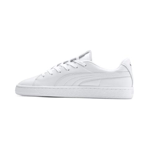 Chaussure Basket Crush Emboss Pour Femme, Blanc/argent, Taille 37, Chaussures