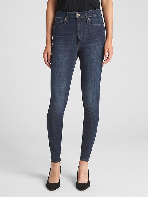 High Rise True Skinny Jeans In 360 Stretch