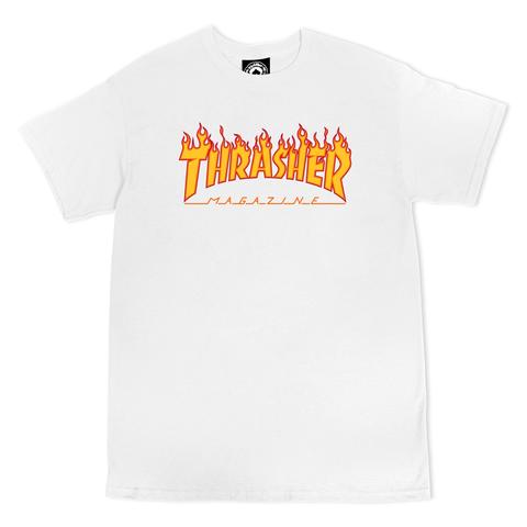 Flame Logo T-shirt (white)