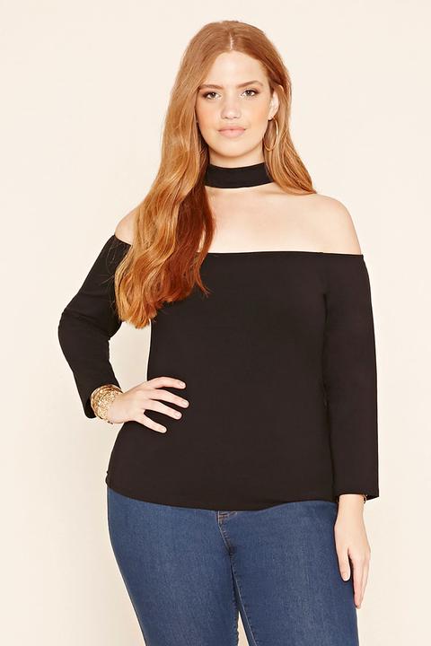 Camiseta Stretch Con Choker