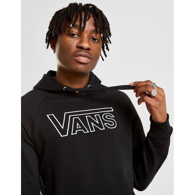 vans overhead checkerboard sleeve hoodie