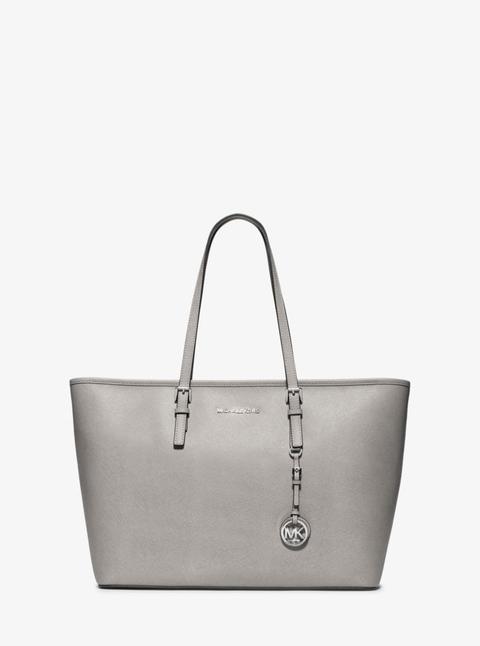 Jet Set Travel Medium Saffiano Leather Top-zip Tote from Michael Kors on 21  Buttons
