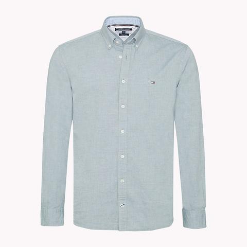 Camisa Oxford De Algodón