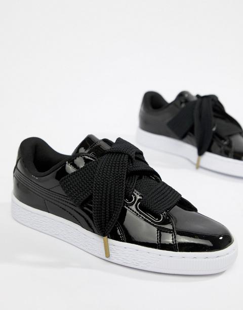 Puma - Basket Heart - Sneakers Lucide - Nero