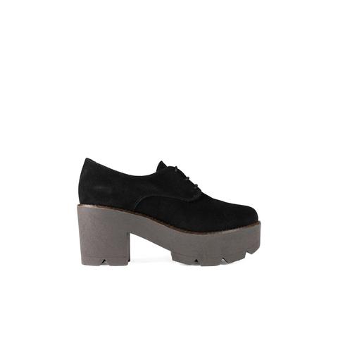 Blucher Tacón Ante