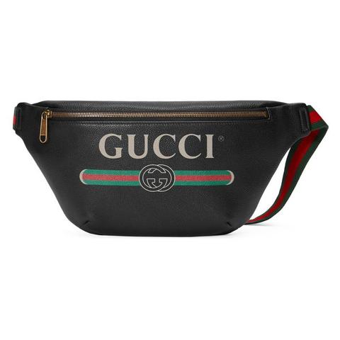 Marsupio Gucci Print In Pelle