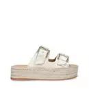 Carvela - Metallic 'kleverer' Gold Flatform Sandals