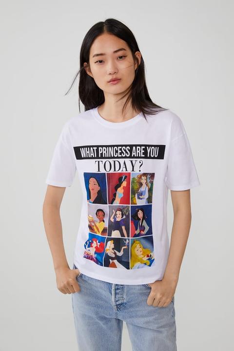 disney Princess T-shirt from Zara on 21 