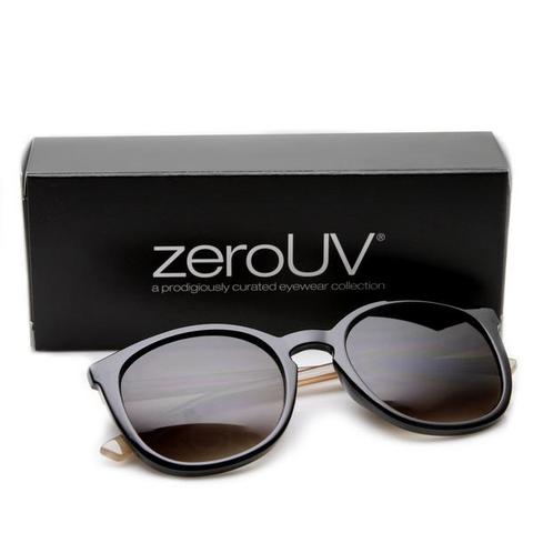 Zerouv + Plus "scout" Two Tone Pastel P3 Round Key Hole Sunglasses