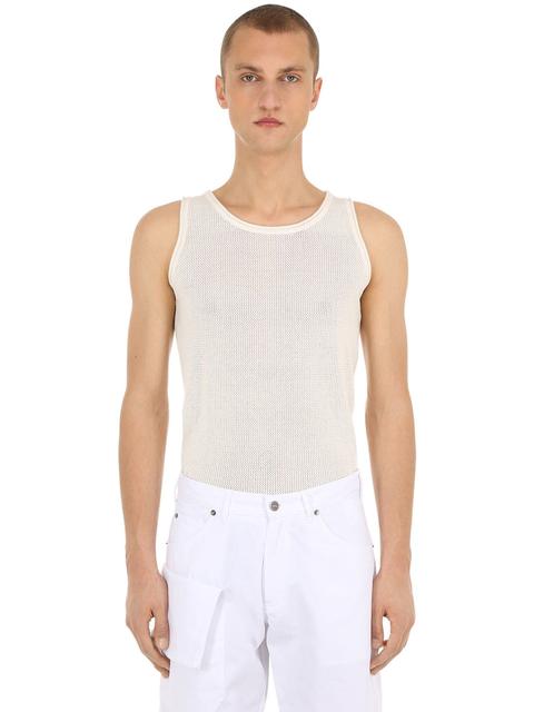 Tank Top "le Marcel" In Maglia Di Cotone