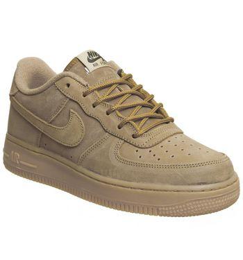 Nike Air Force 1 Flax Flax Gum Light Brown