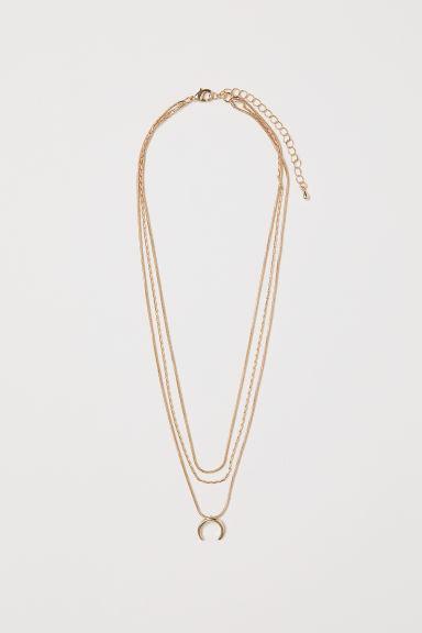 H & M - Collana A Tre Fili - Oro