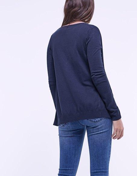 Cardigan Blu Scuro