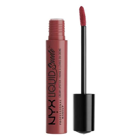 Nyx Professional Makeup Liquid Suede Cream Lipstick In Soft-spoken