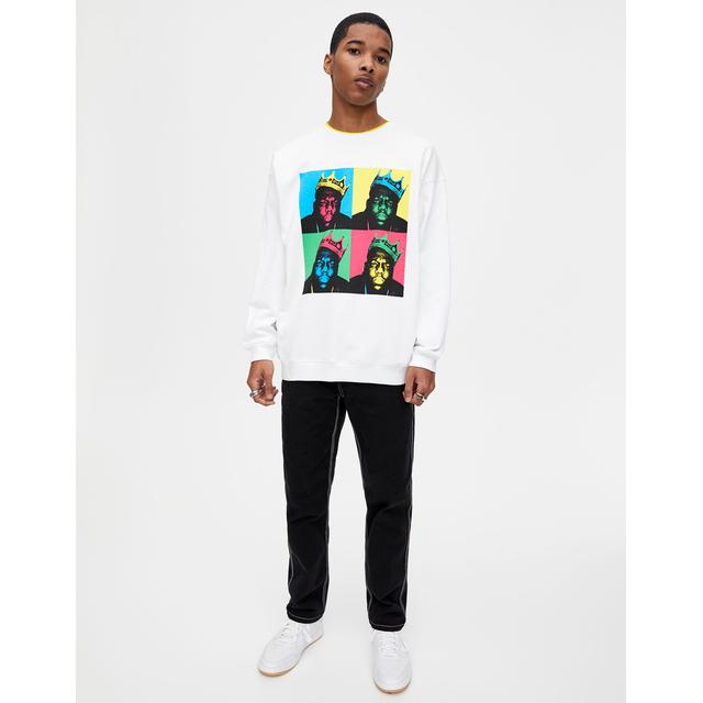 Felpa Biggie Oversize de Pull and Bear en 21 Buttons
