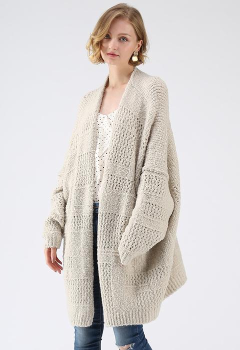 longline cardigan