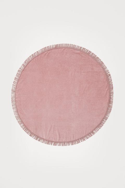 Serviette De Plage Ronde Rose From Hm On 21 Buttons