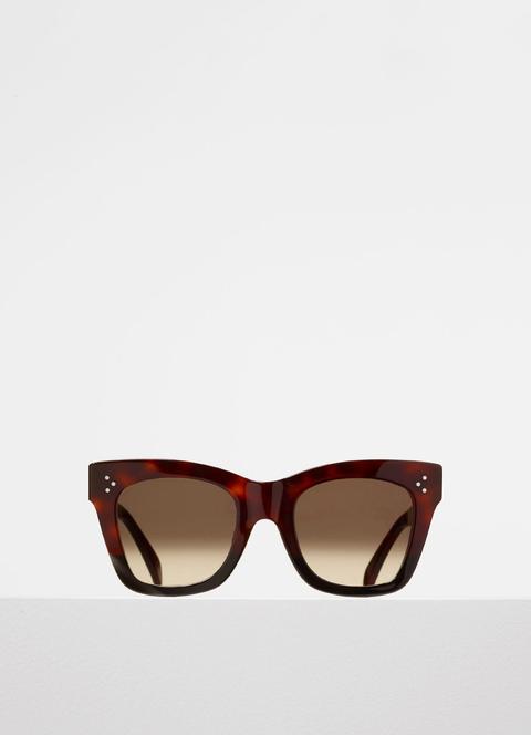 Cat Eye Sunglasses In Acetate