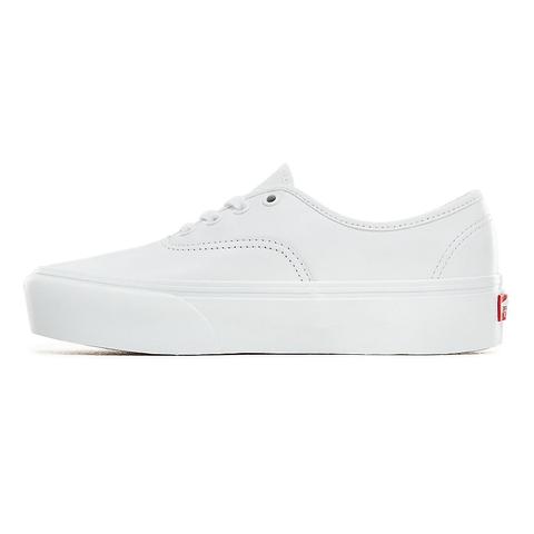 vans platform pelle