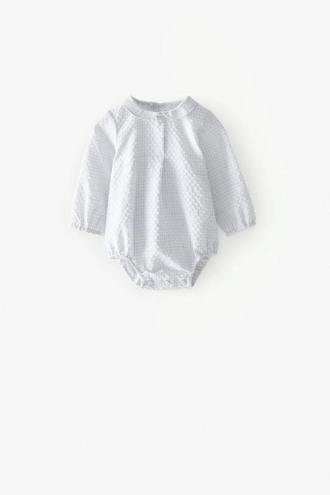 Body Chemise À Carreaux