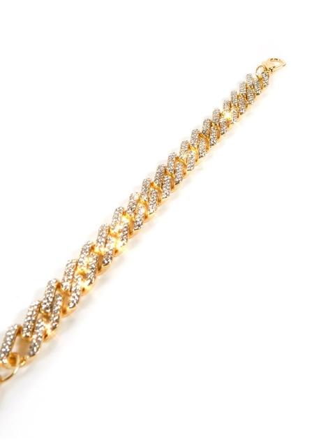 Gold Diamante Chain Anklet