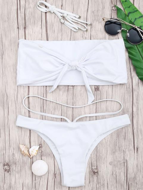 Bikini Con Fiocco A Nastro In Nodo