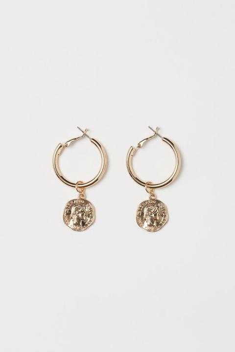 Runde Ohrringe - Gold - Damen