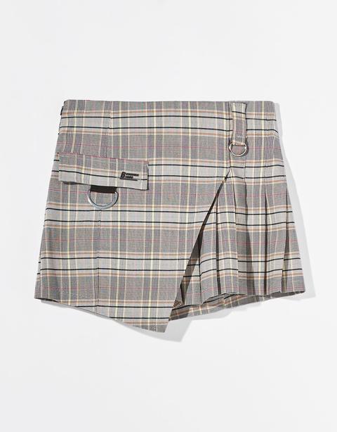 Skort Mini Cuadros