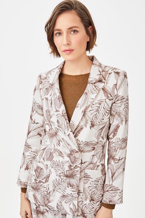 Soft Double-breasted Blazer.