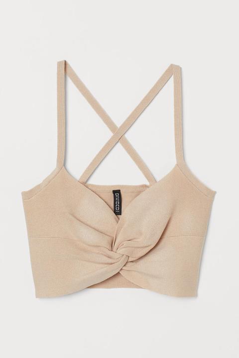 H & M - Bustier - Beige