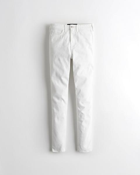 hollister classic stretch mid rise super skinny jeans