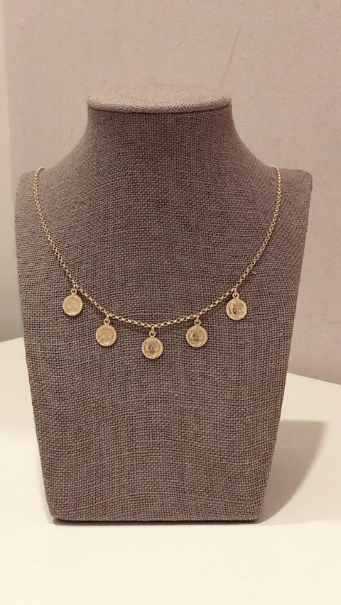 Collar Monedas Griego
