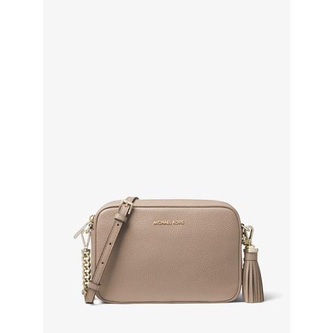 mk leather crossbody