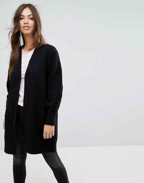 New Look - Cardigan Lungo - Nero