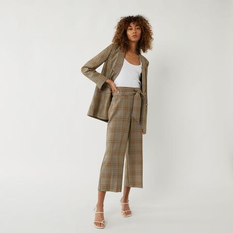 Check Blazer Jacket