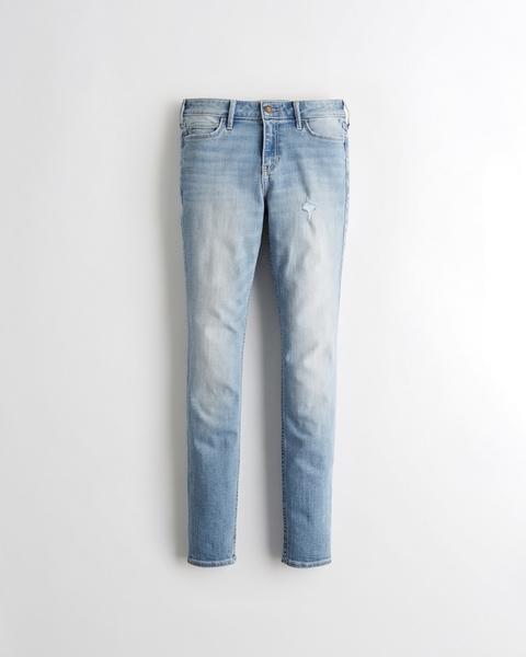 Mädels Mid Rise Super Skinny Jeans Mit Classic Stretch