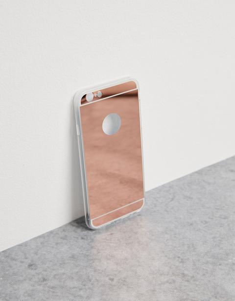 Carcasa 'gold Pink Mirror' Iphone 6/6s