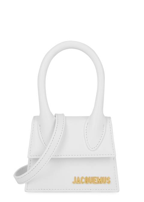 Jacquemus Le Chiquito White Leather Top Handle Bag