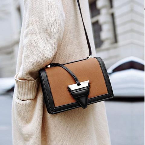 Martha Contrast Shoulder Bag