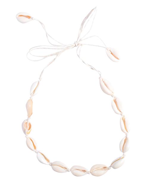 Collana Choker A Conchiglia White