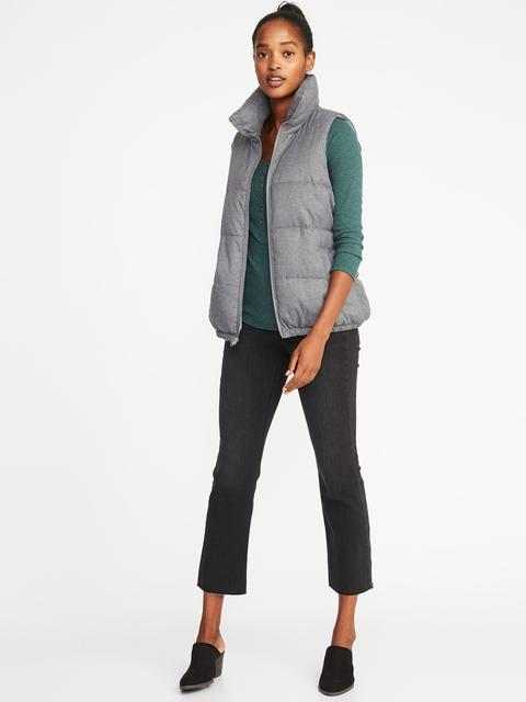 old navy grey vest