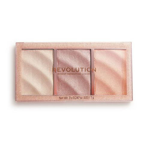 Makeup Revolution Precious Stone Highlighter Palette Roze Quartz